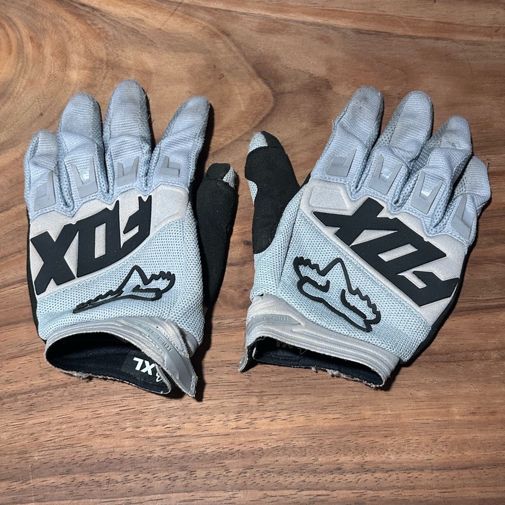 Fox Gray and Black Men's Gloves